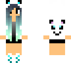 cute panda girl
