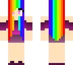 cute rainbow girl