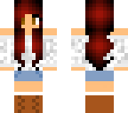 dark red hair