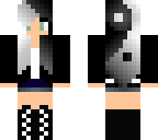 edit of ying yang girl