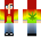 fixed rasta weed girl