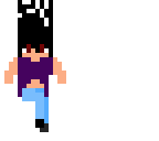 girl jumping down