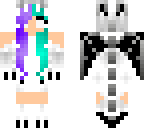 herobrine girl dragon