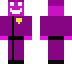 hombre de morado
