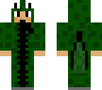 lizard suit with zip