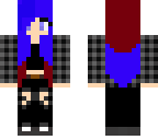me with blue hair