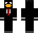 penguin man red