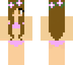 pink bikini girl