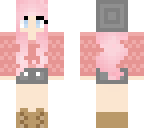 pink haired cutie