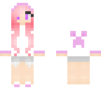 pink hoodie girl