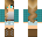 plaid teal