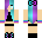 purple and blue