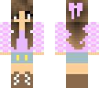 purple fall girl