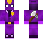 purple man