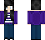 purple shirt girl