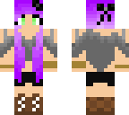 raggedly dressed girl