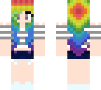 rainbow girl