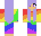 rainbow girl