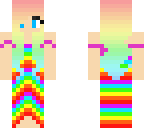 rainbow girl