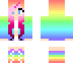 rainbow girl