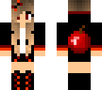 red apple girl edited