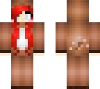 red hair tomboy deer christmas onesie