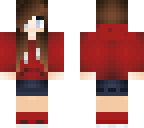 red hoodie girl