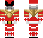 red power ranger with shield