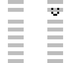 silver candy cane
