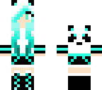 teal panda girl edited