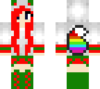 xmas wolf girl