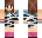 zebra dressed girl v2