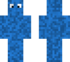 aqua blue camo dude