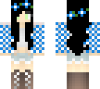 blue girl