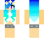 blue girl