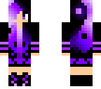 chinese purple dojo girl