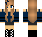 cute blue girl