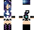 edit from another skin cute galaxy cat girl