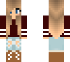 edited casual girl