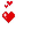 floating hearts