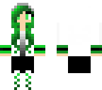 green gamer girl