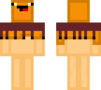 pan cake pal in a poncho