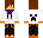 purple and orange hoodie