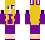 purple bunny girl