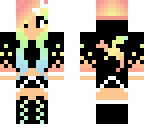 rainbow dragon girl