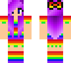 rainbow girl