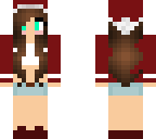random chrismas girl