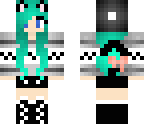 winter neko girl