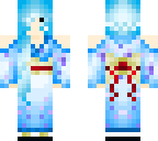 4px blue kimono