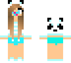 baby of panda girl